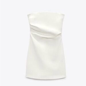 Zara Short Strapless Dress